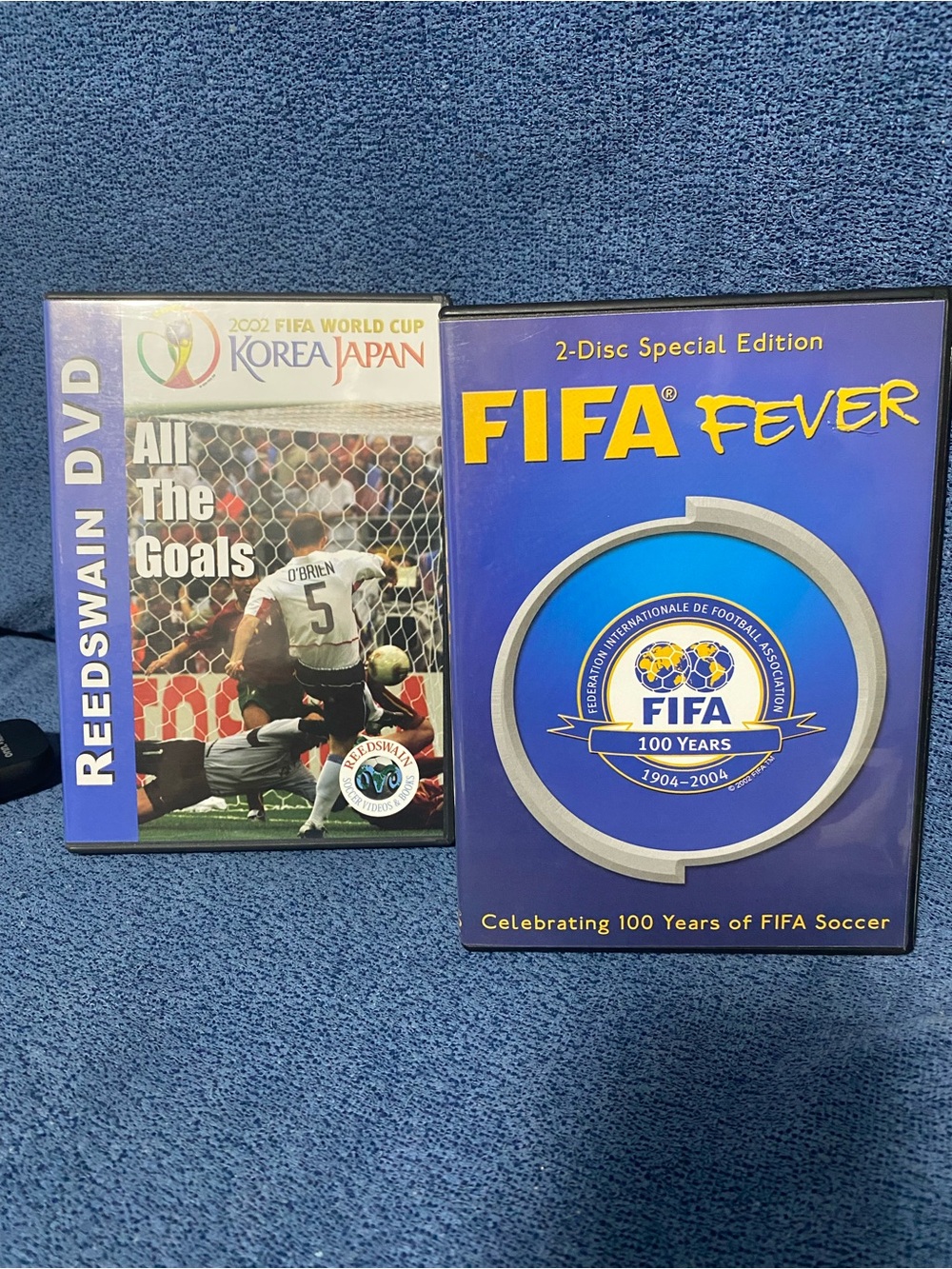 Soccer DVD Bundle 2002 World Cup Korea Japan and FIFA Fever 100 years of Soccer
